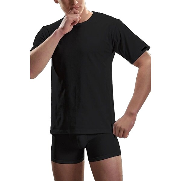 CORNETTE Pánske tričko 202 Authentic new black plus 58325608