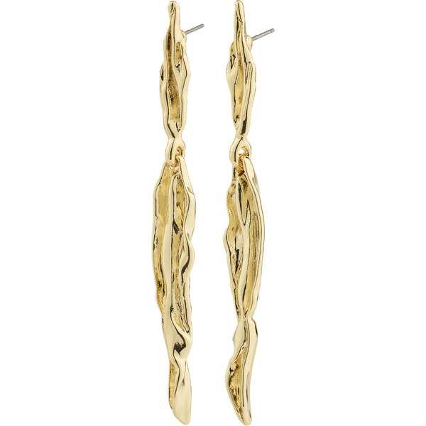 Pilgrim Náušnice Feel zlatá 58337109