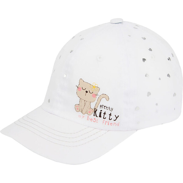 AGBO Girls summer cap white Pretty 58357157