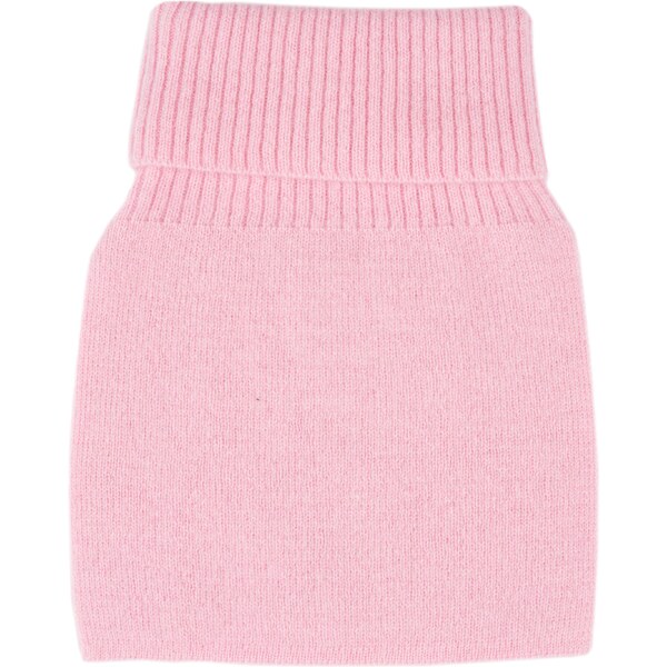 Vlnka Detský vlnený nákrčník rolák Merino s kašmírom ružová veľkosti 58493474