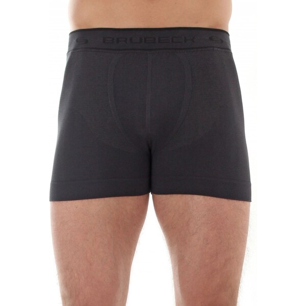 BRUBECK Pánske boxerky 00501A graphite 58361681