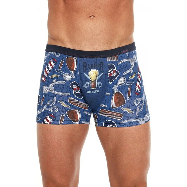 CORNETTE Pánske boxerky 280/199 Tattoo Barber 58361704