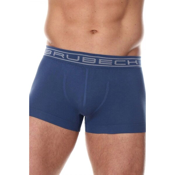 BRUBECK Pánske boxerky 10050A indygo 58361729