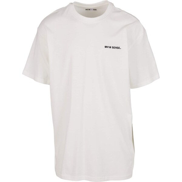 9N1M SENSE Tričko Essentials čierna / biela 58363207