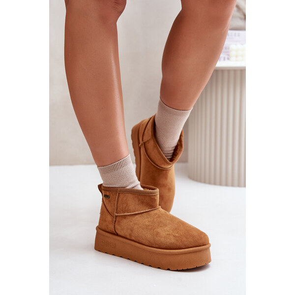 BIG STAR SHOES Low snow boots on the Big Star Camel platform 59905294