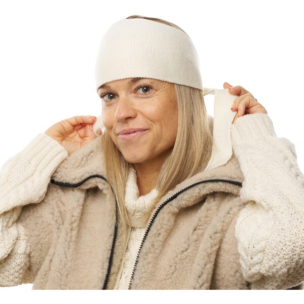 Vlnka Vlnená čelenka Merino Caseros biela veľkosti oblečenia Uni 58493462