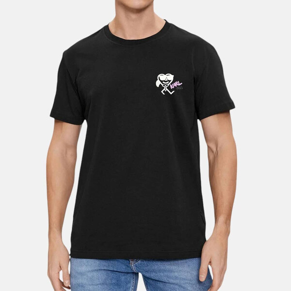 Pánské černé triko Karl Lagerfeld 56040 58366999