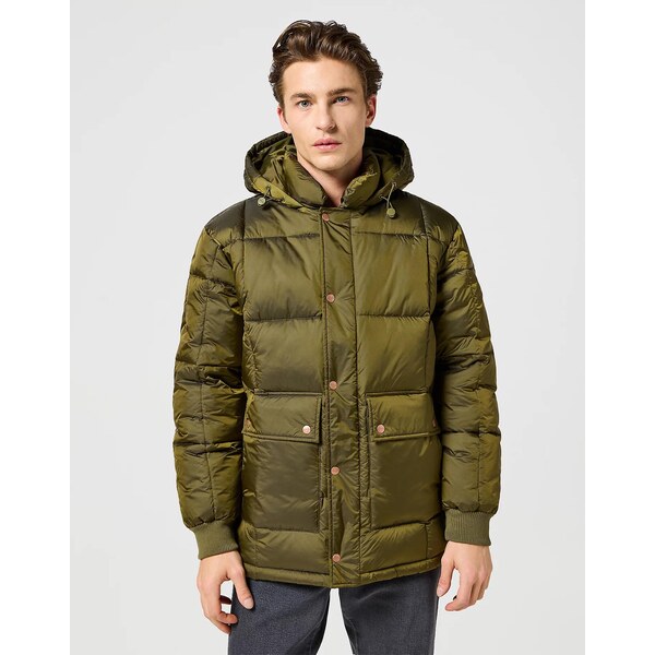 Zimná bunda WRANGLER PARKA JACKET IVY GREEN 112357395 58367387
