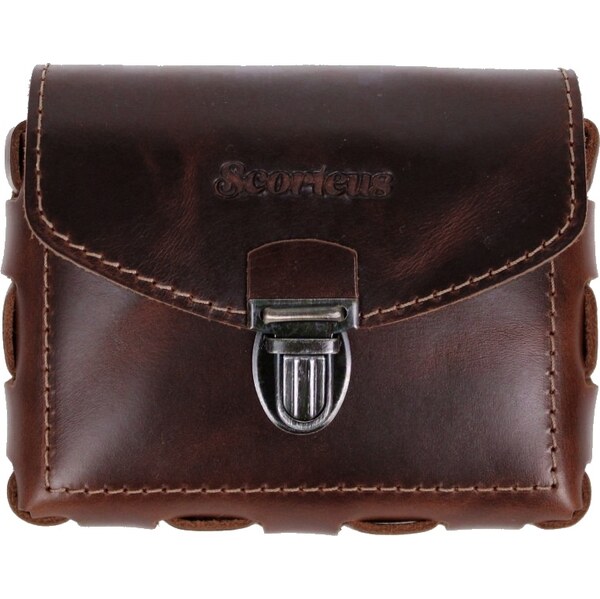 Scorteus Kožená kapsa na opasok Scorteus SC 20073/CR.105 hnedá melír 50173051