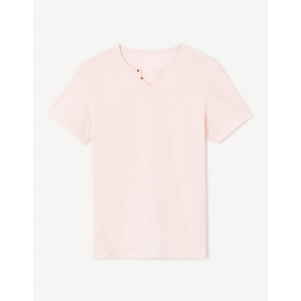Celio Cotton T-shirt Jenecko - Mens 60750138