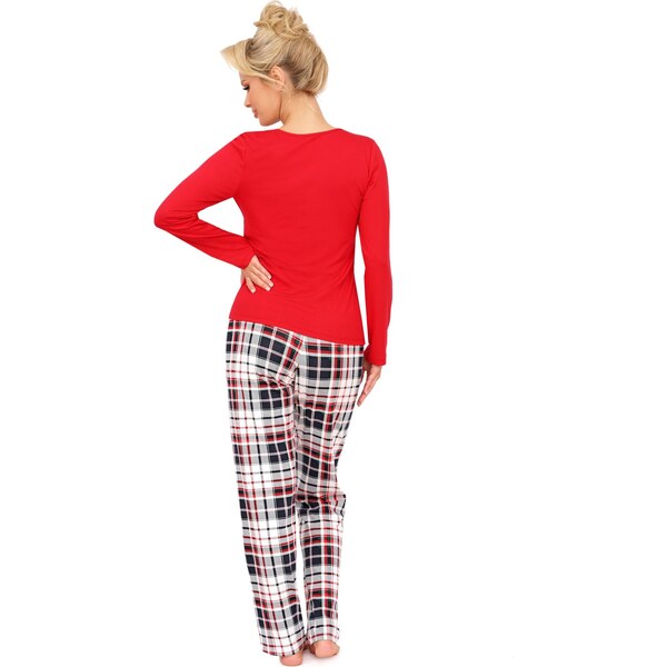 Donna dámske vianočné pyžamo HoHo - bavlna 58369439