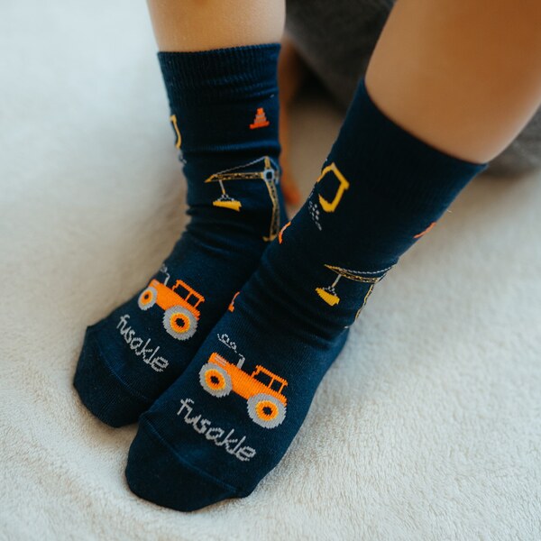 Detské ponožky Fusakle Bagr 58445830