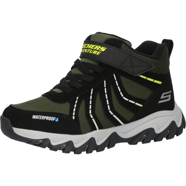 SKECHERS Čižmy Microspec Advance olivová / trávovo zelená / čierna 58375313