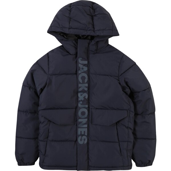 Jack & Jones Junior Zimná bunda JCOSpeed námornícka modrá / dymovo 60981982