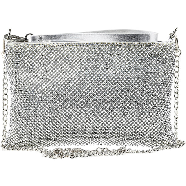 Verde Dámska listová kabelka 01-1647 Silver 66590308