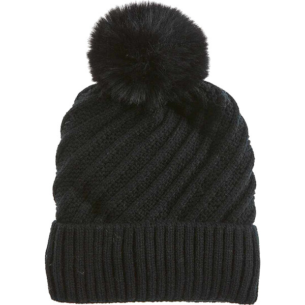 Verde Dámska čiapka 12-344 Black 66584186