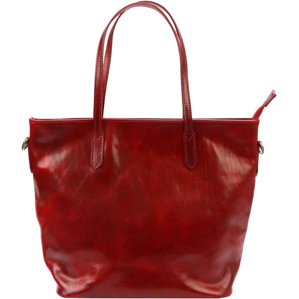 Marco Dámska kožená kabelka RIKA červená 58380660