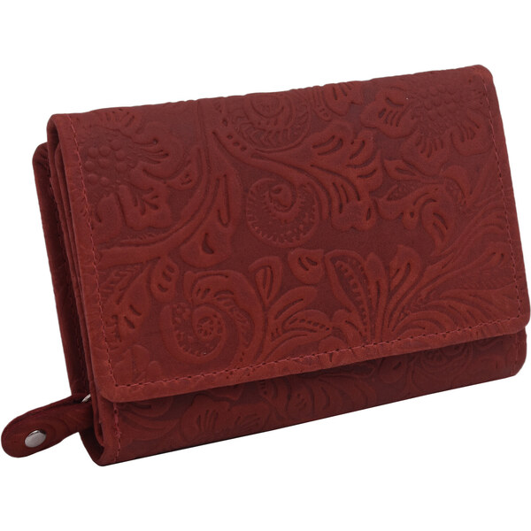 Dámska kožená peňaženka MERCUCIO červená 4211823 58385104