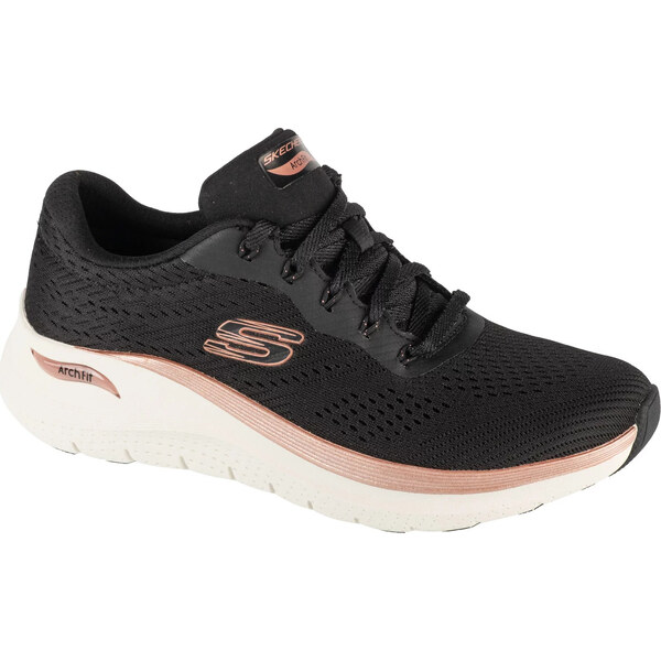 Dámske čierne tenisky Skechers Arch Fit 2.0 - Glow The Distance 150067 58391745