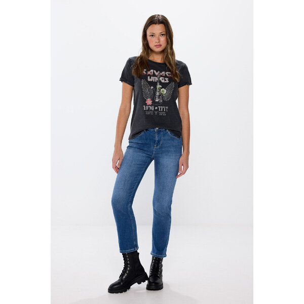 SPRINGFIELD Dámske tričko s potlačou Savage wings 58394362