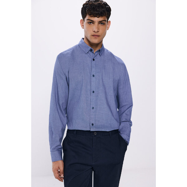 SPRINGFIELD Pánska dvojfarebná košeľa 58394363