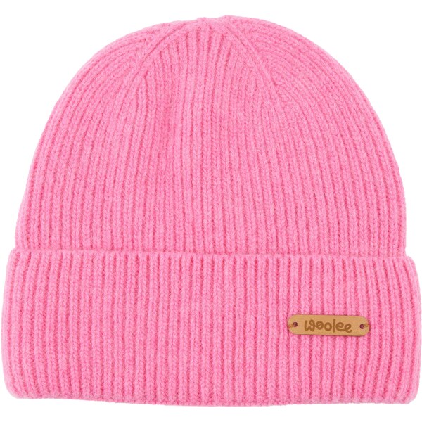 Vlnka Detská vlnená čiapka Bonni ružová 58397018