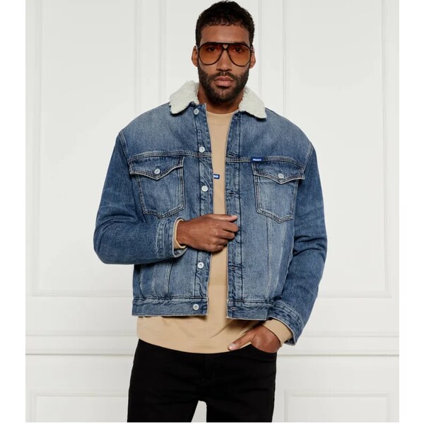 Hugo Blue Džínsová bunda Dex | Loose fit 58398241