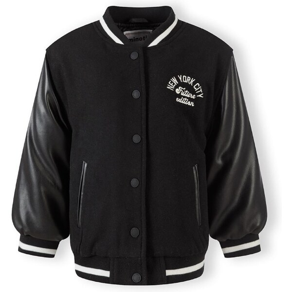 MINOTI Prechodná bunda čierna / šedobiela 58403929