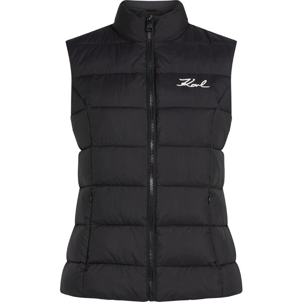 Karl Lagerfeld Vesta Gilet čierna / biela 63918278