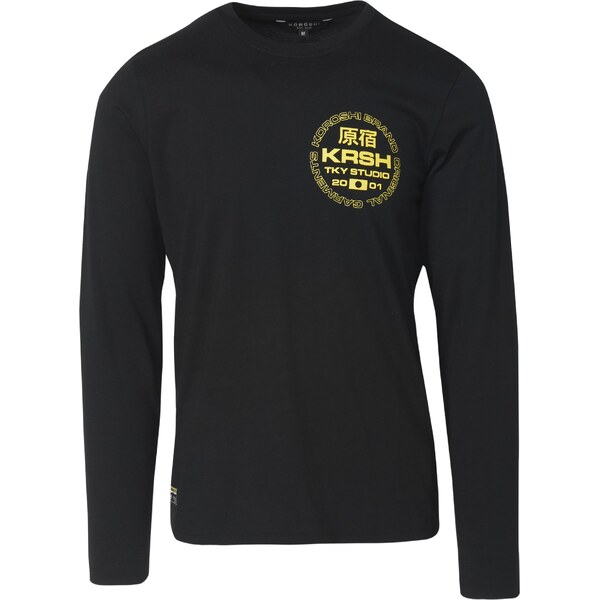 KOROSHI Tričko žltá / čierna 58403953