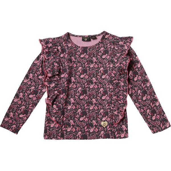 KOROSHI Tričko ružová / svetloružová / čierna 58423538