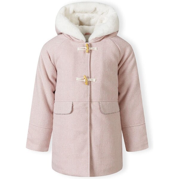 MINOTI Zimná bunda rosé / biela 58404050