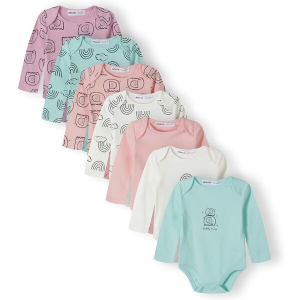 MINOTI Body mätová / orgovánová / koralová / svetloružová / šedobiela 58403911