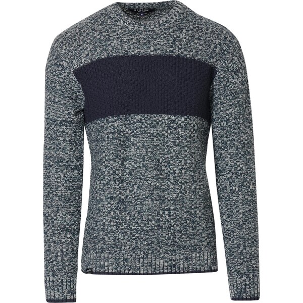 KOROSHI Sveter petrolejová / zelená melírovaná 58403963