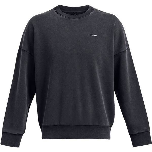 Under Armour M Icon Heavyweight Fleece Wash Oversized Crew - Pánske - 66360045
