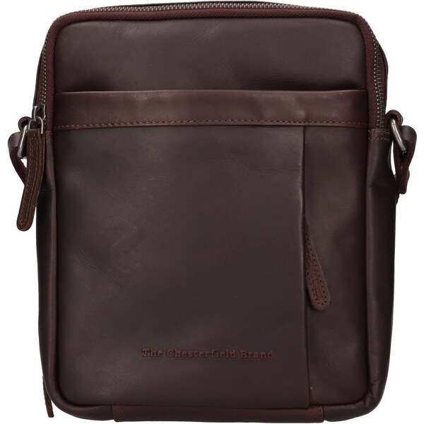 Pánska kožená taška cez rameno The Chesterfield Brand Loyd - hnedá 58430273