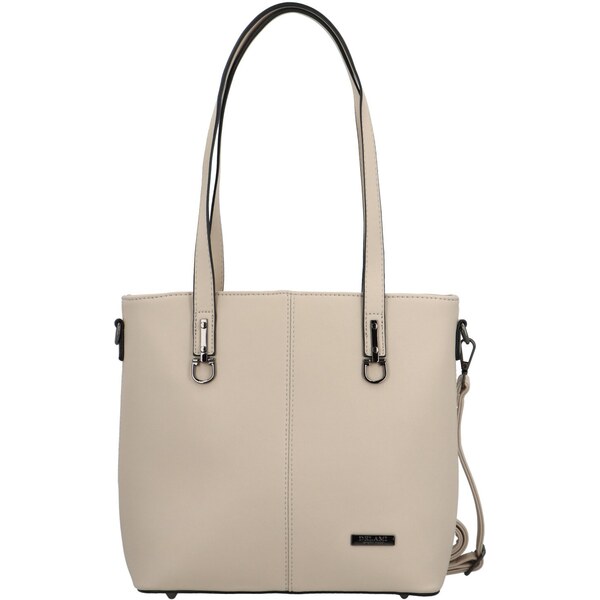 Dámska kabelka na rameno krémová - Delami Royal Class krémová 58447714