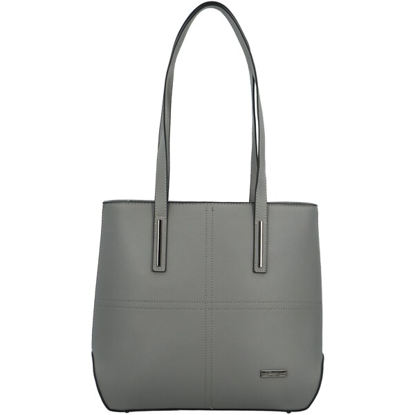 Dámska kabelka na rameno šedá - Delami Glimmer šedá 58447708