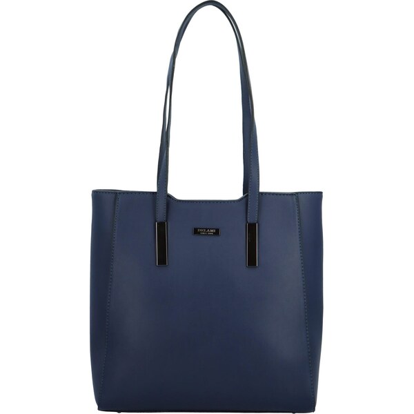 Dámska kabelka na rameno tmavo modrá - Delami Luxe Charm tmavo modra 58447731