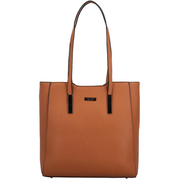 Dámska kabelka na rameno hnedá - Delami Luxe Charm hnedá 58447730