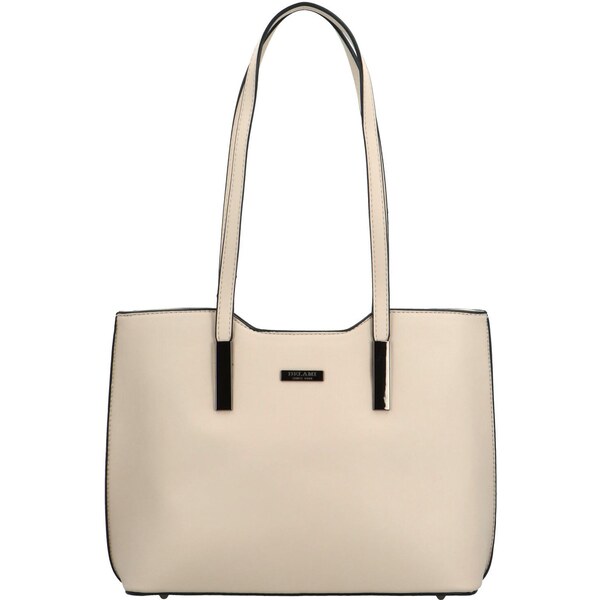 Dámska kabelka na rameno krémová - Delami Velvet Aura krémová 58473292