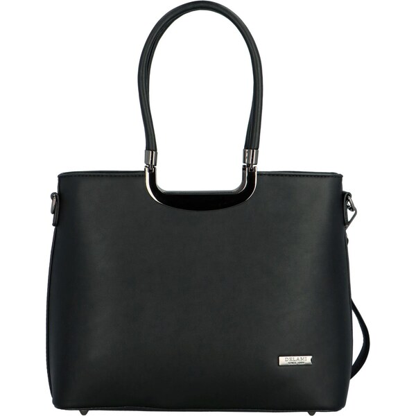 Dámska kabelka do ruky čierna - Delami Bella Rosa čierna 58473289