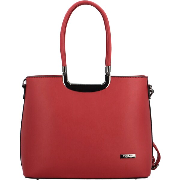 Dámska kabelka do ruky tmavo červená - Delami Bella Rosa červená 58473284