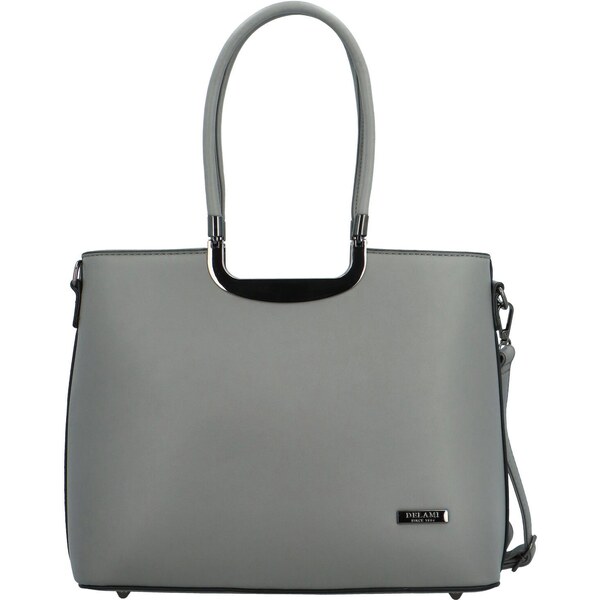 Dámska kabelka do ruky sivá - Delami Bella Rosa šedá 58473283