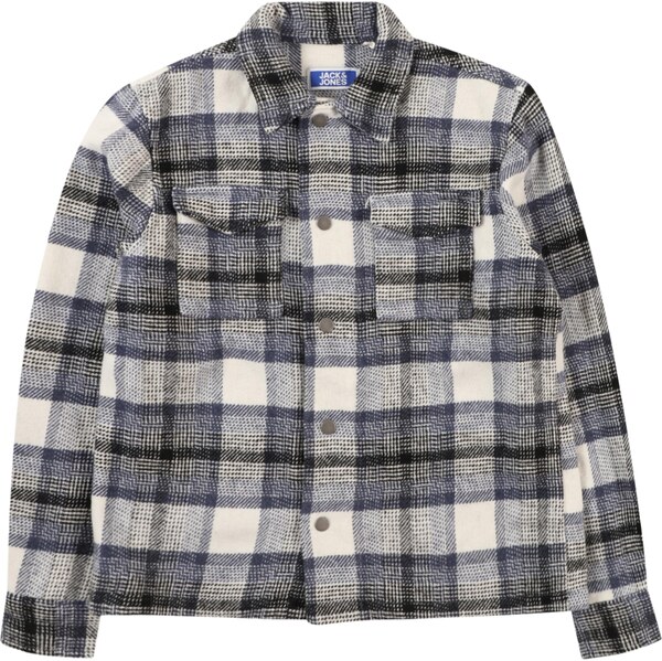 Jack & Jones Junior Košeľa modrá / zafírová / čierna / biela 58412514