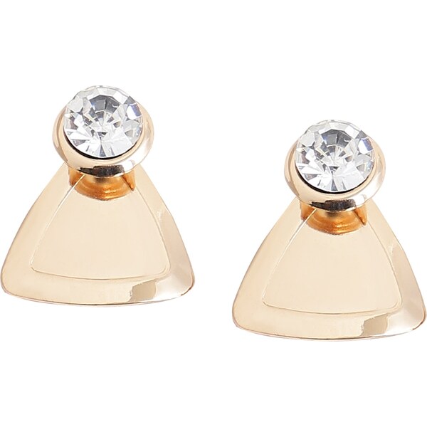 SOHI Náušnice Krysten zlatá / strieborná 58412178