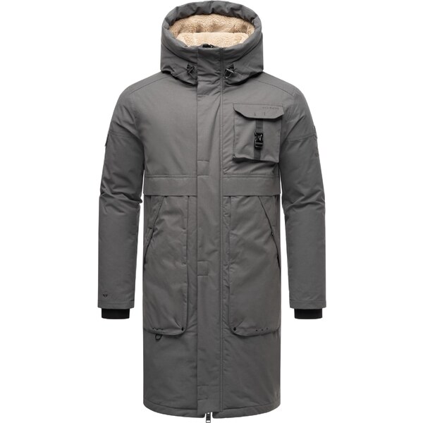 STONE HARBOUR Zimný kabát Cyriaan XX sivá 60273412