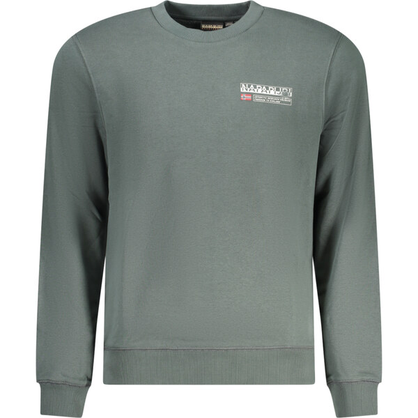 Zelená mikina Napapijri bez zipsu 64705825