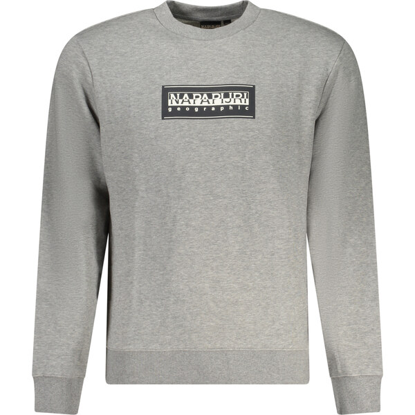 Šedá mikina Napapijri bez zipsu 64705749