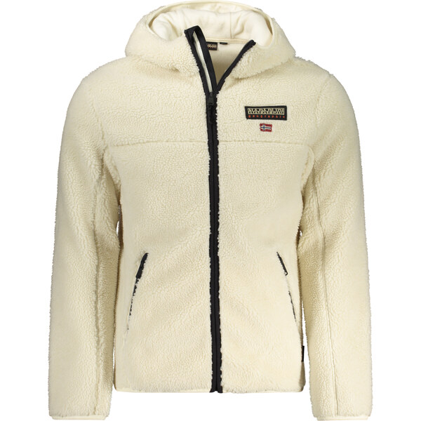 Biela pánska fleecová mikina Napapijri 65441689